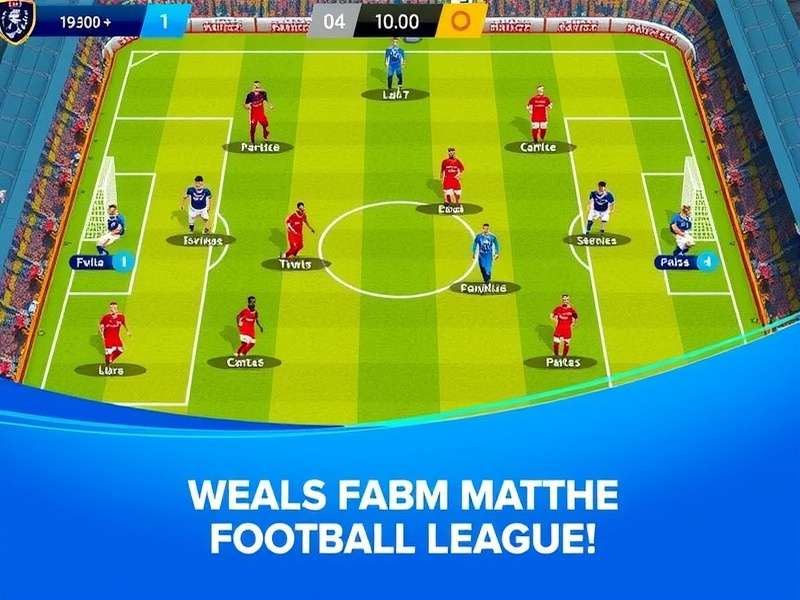 Premier Football League match action